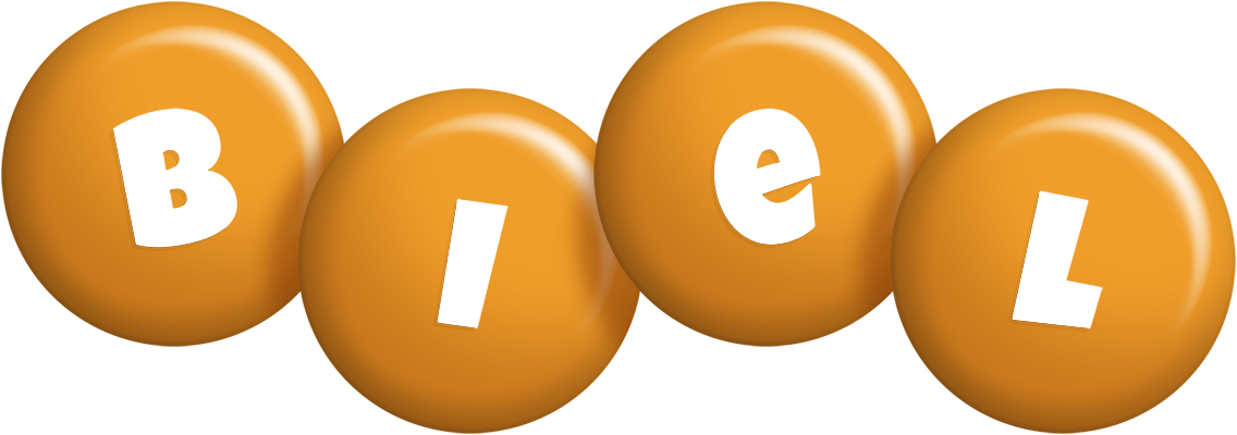 Biel candy-orange logo