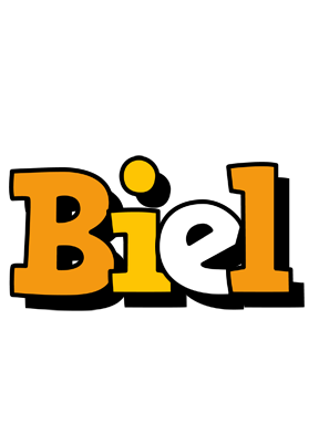 Biel cartoon logo