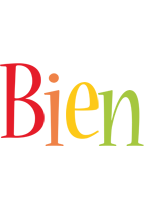 Bien birthday logo