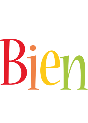 Bien birthday logo