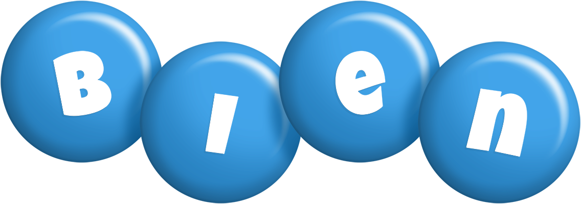 Bien candy-blue logo