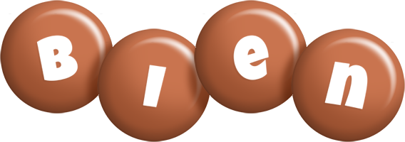 Bien candy-brown logo