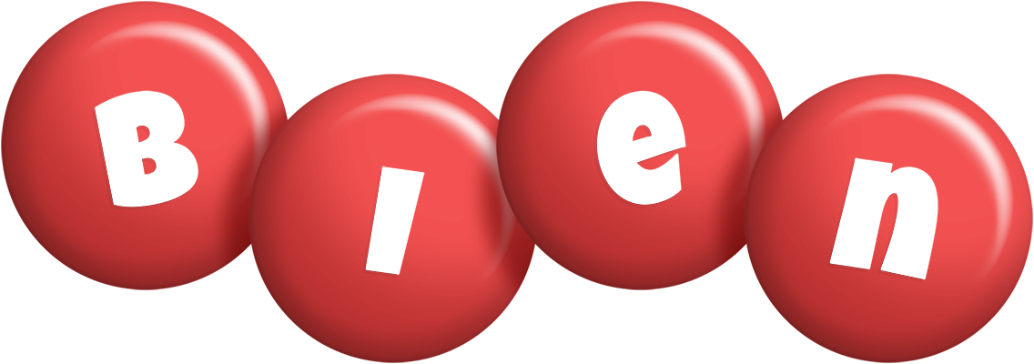 Bien candy-red logo