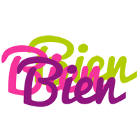 Bien flowers logo