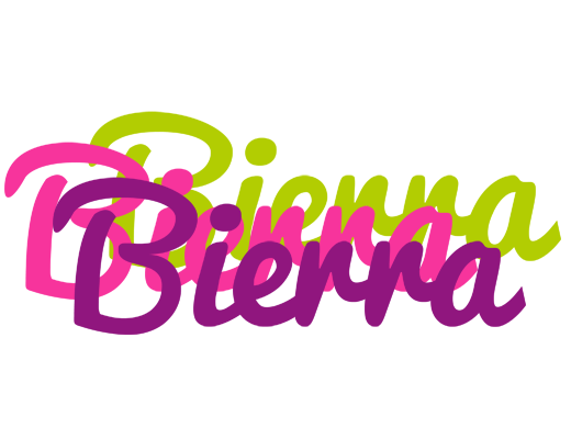 Bierra flowers logo