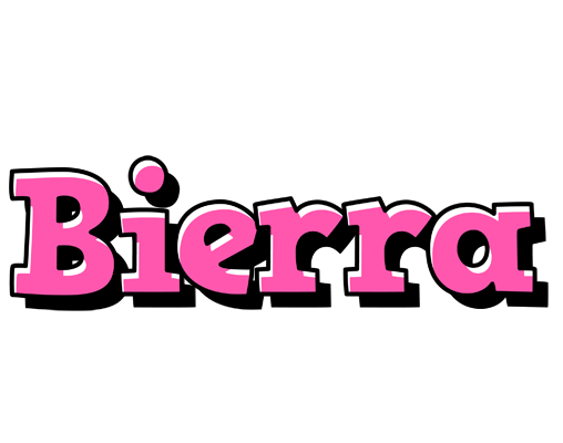 Bierra girlish logo