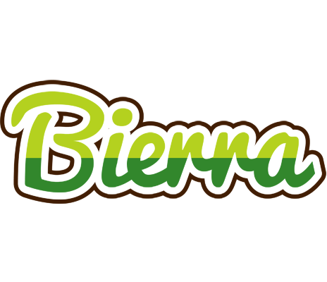 Bierra golfing logo