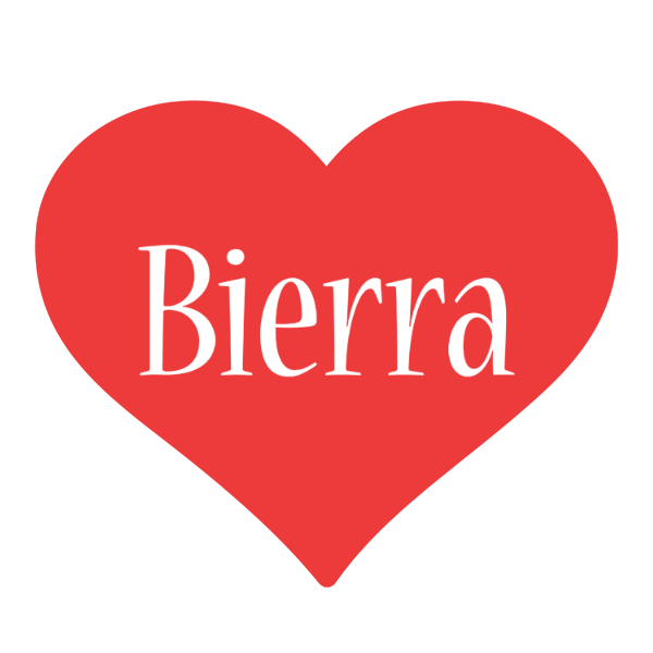 Bierra love logo