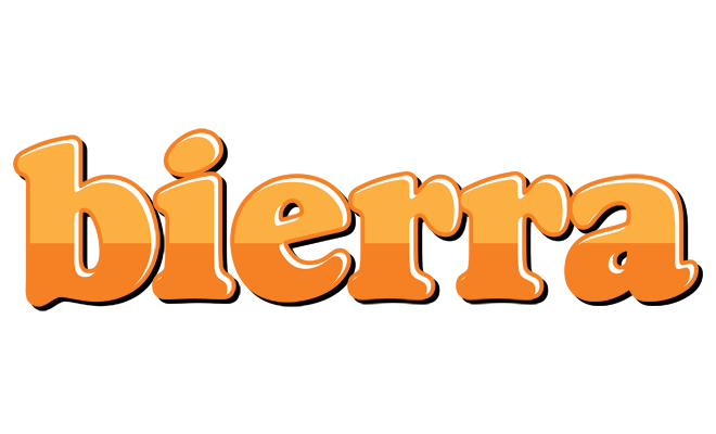 Bierra orange logo