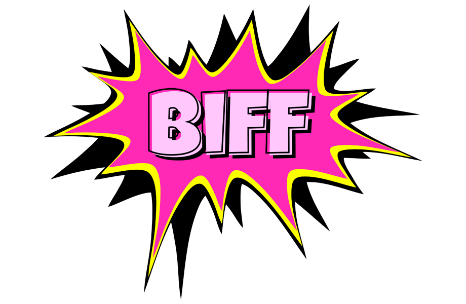 Biff badabing logo
