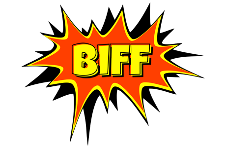 Biff bazinga logo