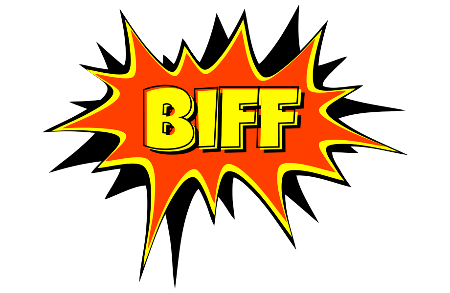 Biff bazinga logo