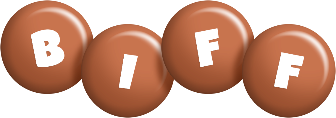 Biff candy-brown logo