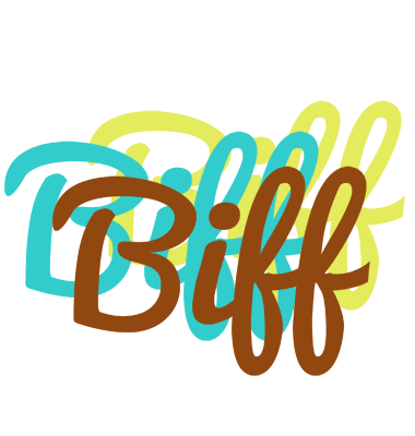 Biff cupcake logo