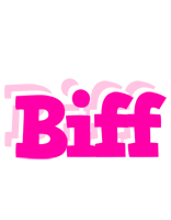 Biff dancing logo