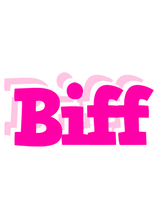 Biff dancing logo