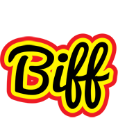 Biff flaming logo