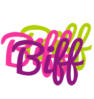 Biff flowers logo