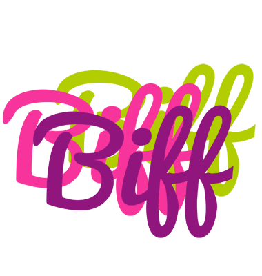 Biff flowers logo
