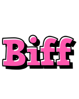 Biff girlish logo