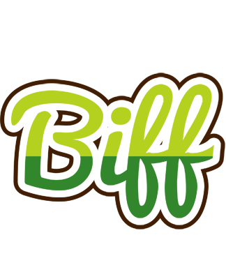 Biff golfing logo