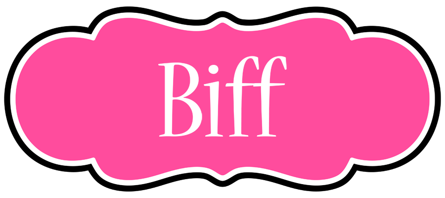 Biff invitation logo