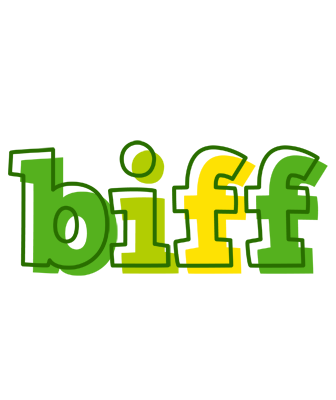 Biff juice logo