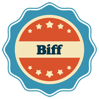 Biff labels logo