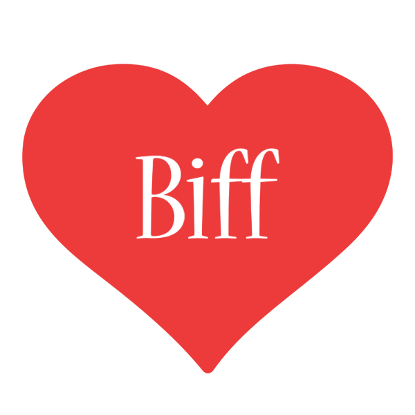 Biff love logo