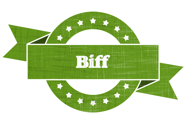Biff natural logo