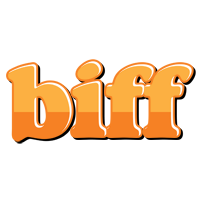 Biff orange logo