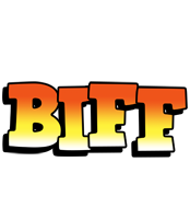 Biff sunset logo