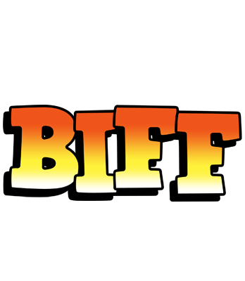 Biff sunset logo
