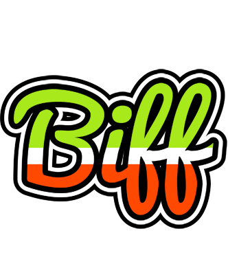 Biff superfun logo