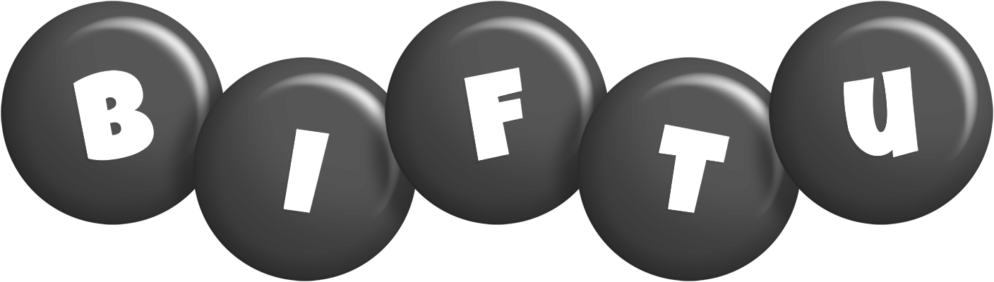 Biftu candy-black logo