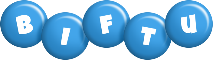 Biftu candy-blue logo