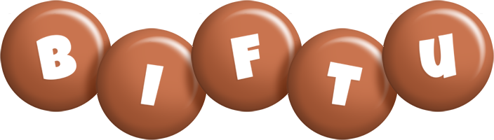 Biftu candy-brown logo