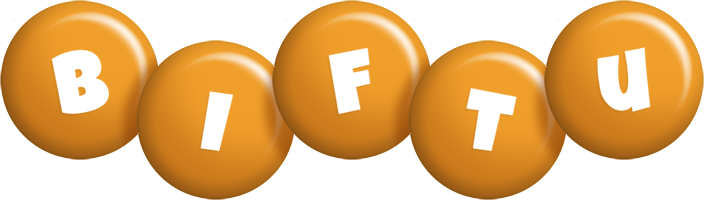 Biftu candy-orange logo