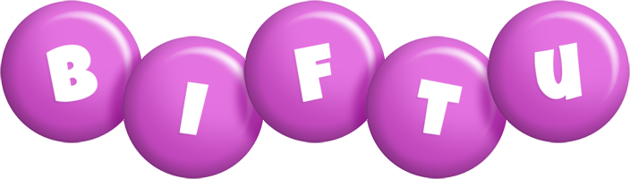 Biftu candy-purple logo