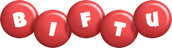Biftu candy-red logo