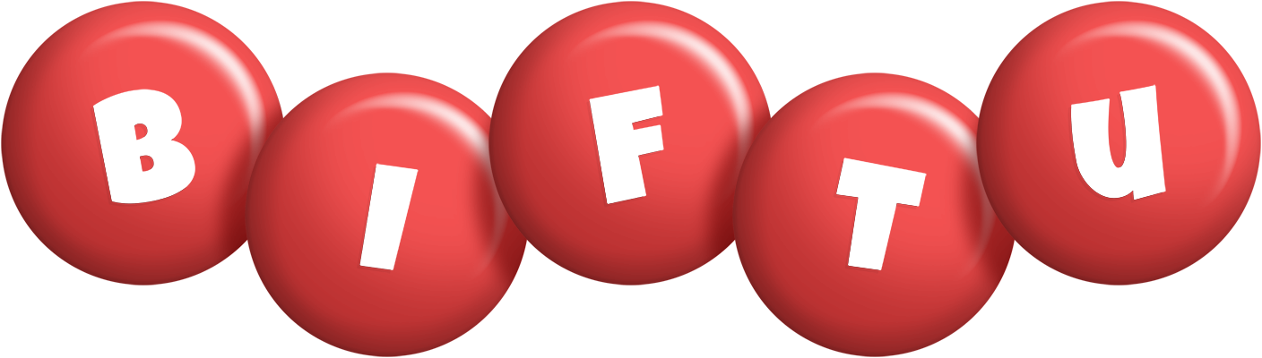 Biftu candy-red logo