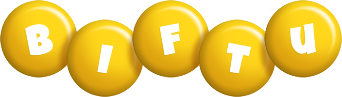 Biftu candy-yellow logo