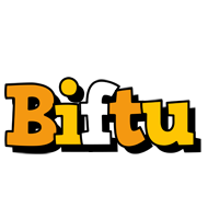 Biftu cartoon logo