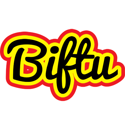 Biftu flaming logo