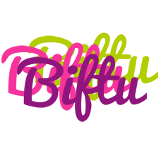 Biftu flowers logo