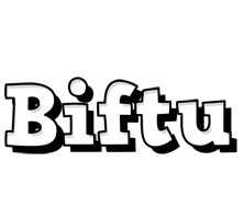 Biftu snowing logo