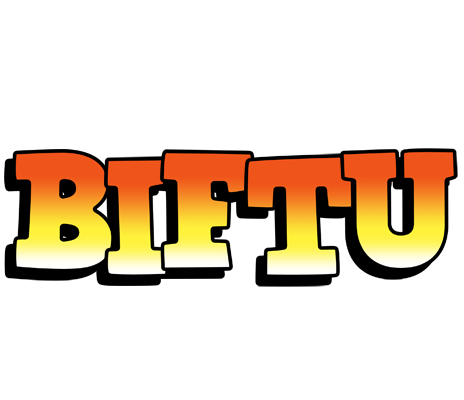 Biftu sunset logo