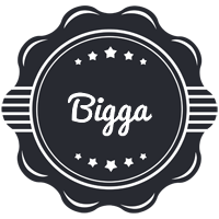 Bigga badge logo