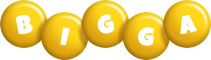 Bigga candy-yellow logo