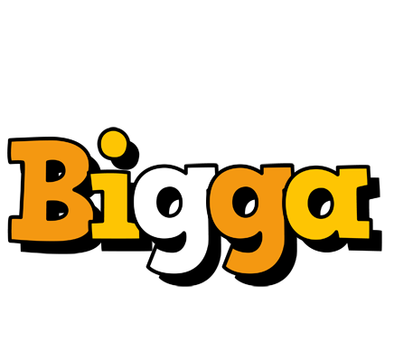 Bigga cartoon logo